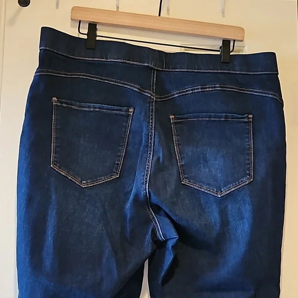 Re Generation by Celebrity Pink Dark Blue Jeggings Size 2x - Picture 6 of 8